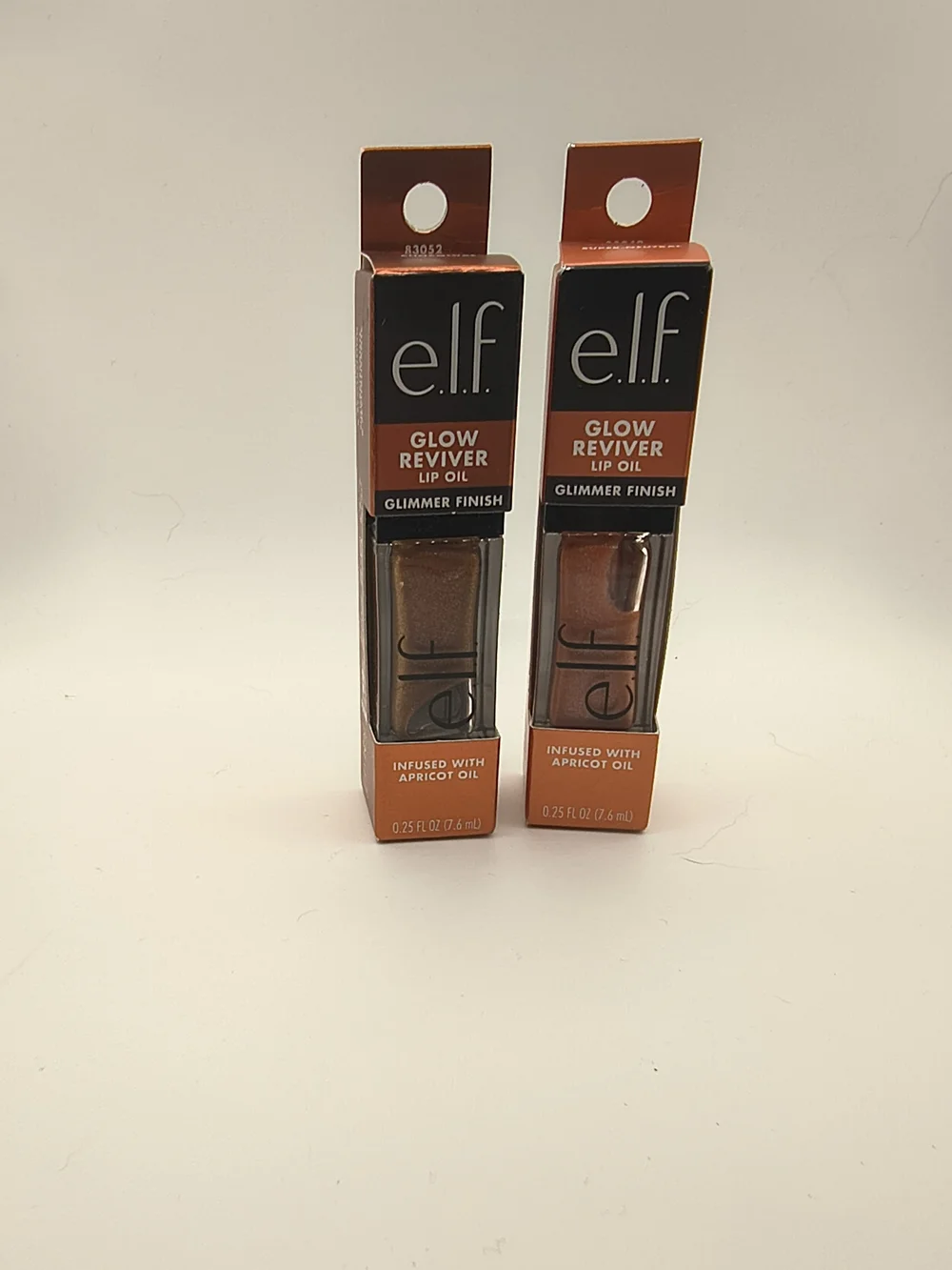 e.l.f. Glow Reviver Lip Oil Duo - Warm Copper & Neutral Shades